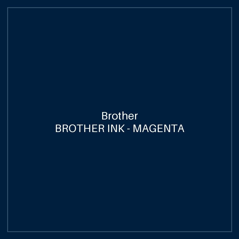 Brother BROTHER INK - MAGENTA