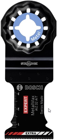 Bosch Oscillating Multitoo: Plunge cutting blade-EXPERT MetalMax AIZ 32 AIT Carbide