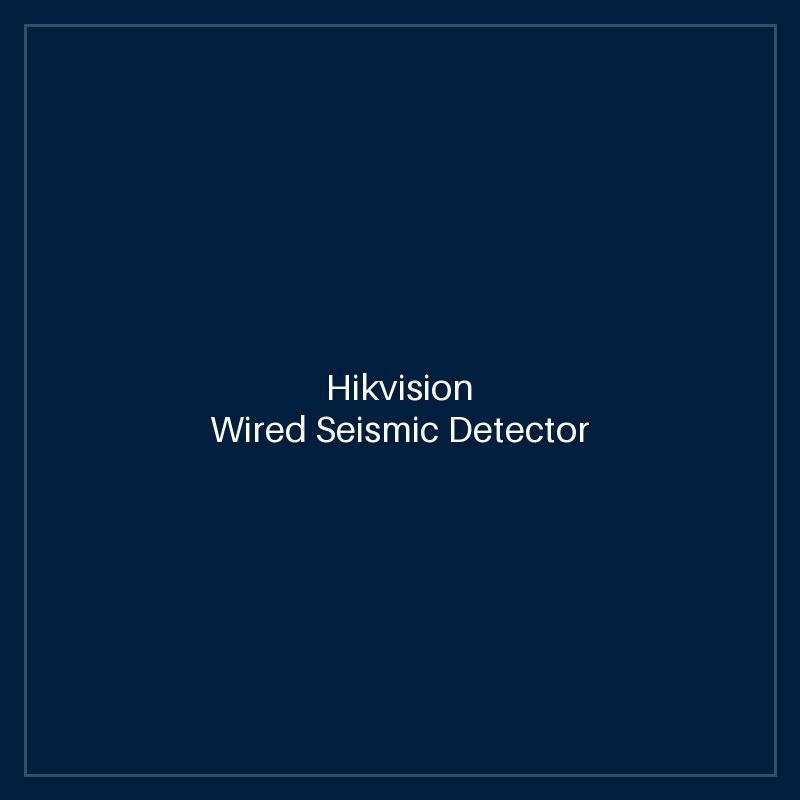 Hikvision Wired Seismic Detector