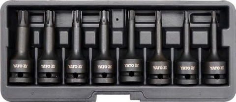 Impact bit socket set