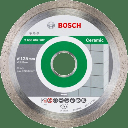 Bosch Diamond Discs: Professional for Ceramic 180 mm x 22,23 mm x 1,6 mm