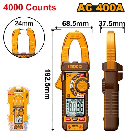 Ingco Digital AC clamp meter