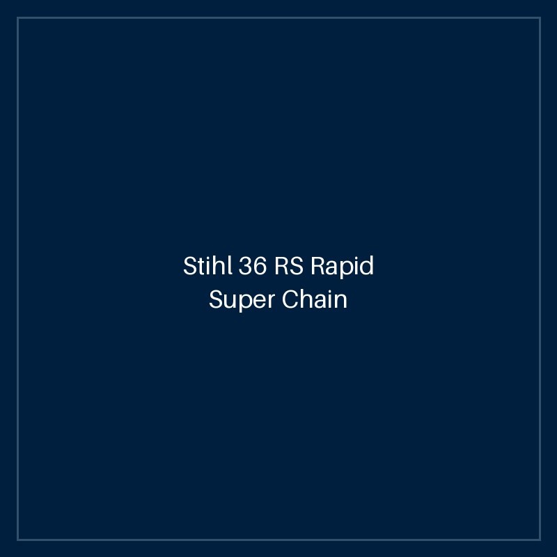 Stihl 36 RS Rapid Super Chain reel