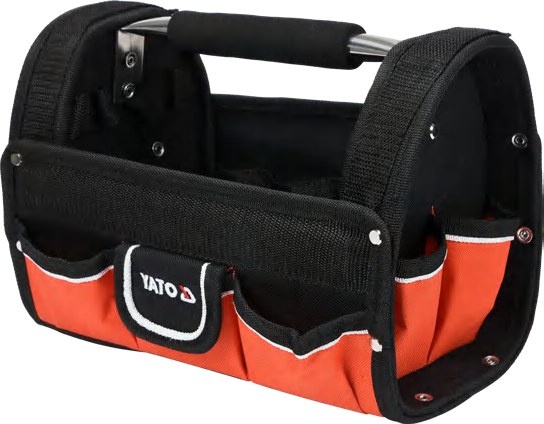 Open tote tool bag