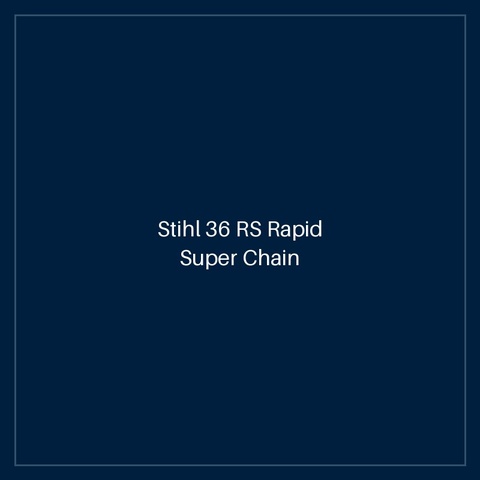 Stihl 36 RS Rapid Super Chain reel
