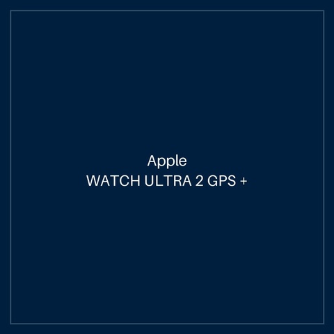 APPLE WATCH ULTRA 2 GPS + CELLULAR, 49MM TITANIUM CASE WITH INDIGO ALPINE LOOP - MEDIUM
