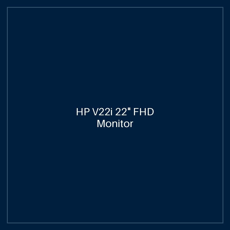 HP V22i 22" FHD Monitor