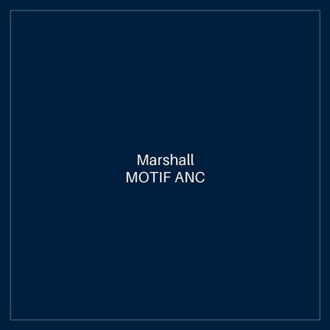 MARSHALL MOTIF ANC