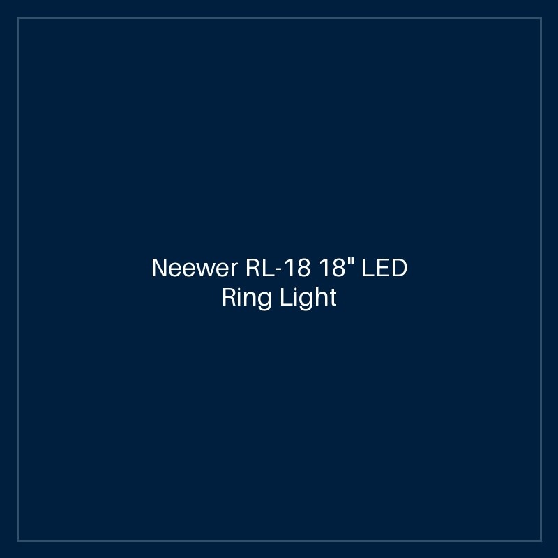 Neewer RL-18 18" LED Ring Light Kit