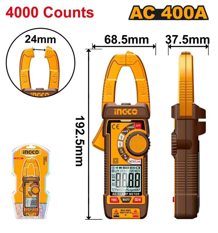 Ingco Digital AC clamp meter