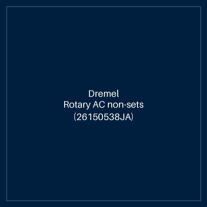 Dremel Rotary AC non-sets (26150538JA)