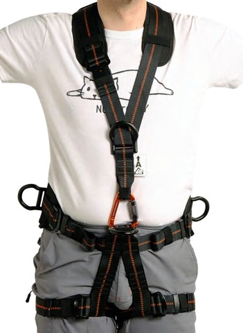 Safety harness for working at height
