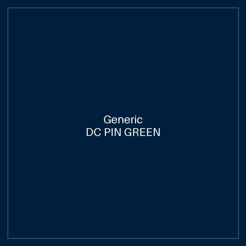 DC PIN GREEN