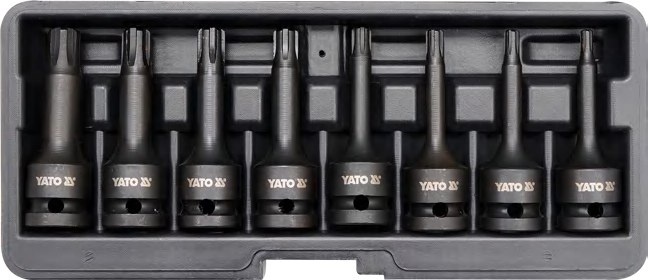 Impact bit socket set