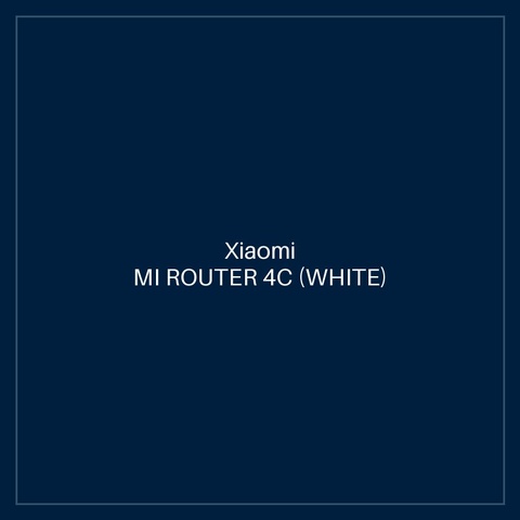 MI ROUTER 4C (WHITE)