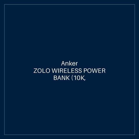 ANKER ZOLO WIRELESS POWER BANK (10K, 30W, BUILT-IN USB-C CABLE) WHITE