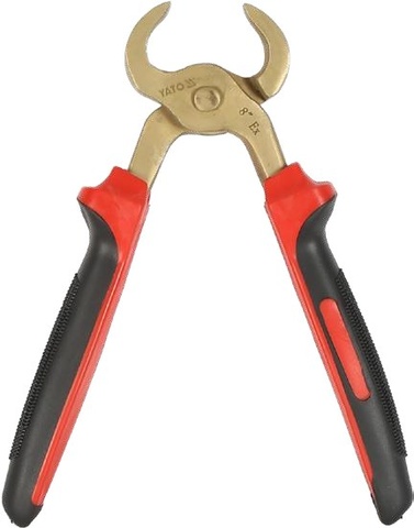 Non-sparking carpenter’s pliers 8” g