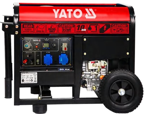 Open frame type diesel gensets