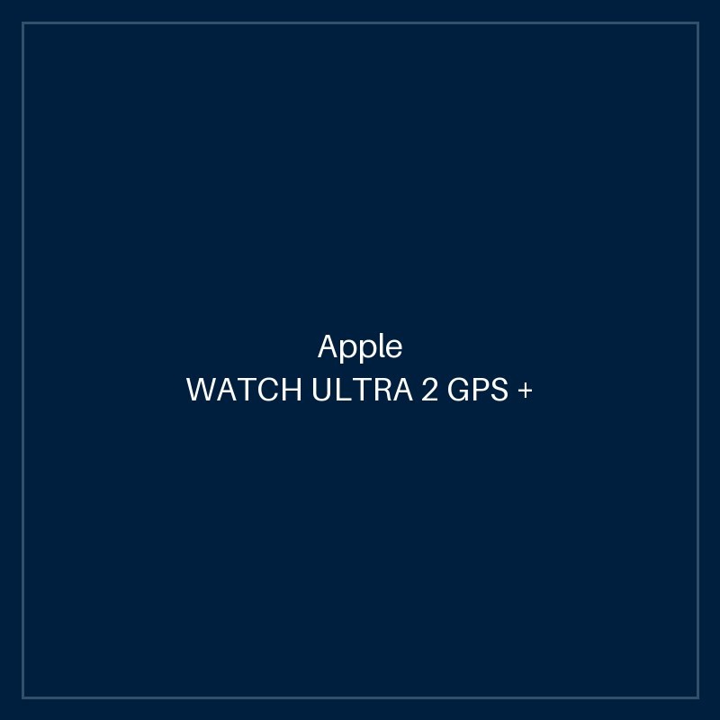 APPLE WATCH ULTRA 2 GPS + CELLULAR, 49MM TITANIUM CASE WITH INDIGO ALPINE LOOP - MEDIUM