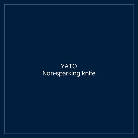 Non-sparking knife 90*203 mm
