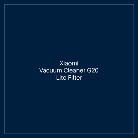 Xiaomi Vacuum Cleaner G20 Lite Filter Kit