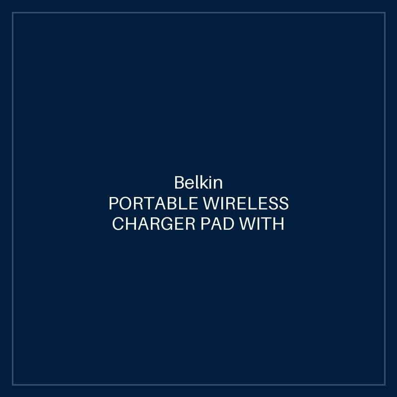 BELKIN PORTABLE WIRELESS CHARGER PAD WITH MAGSAFE 15W