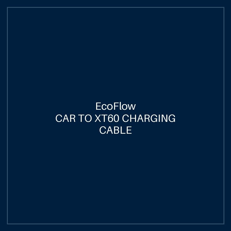 ECOFLOW CAR TO XT60 CHARGING CABLE OF 1.5M