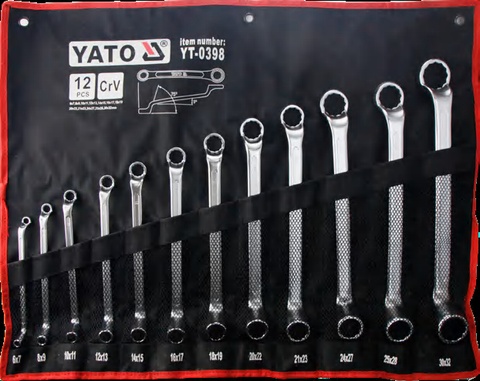Bi-hexagonal ring spanner set