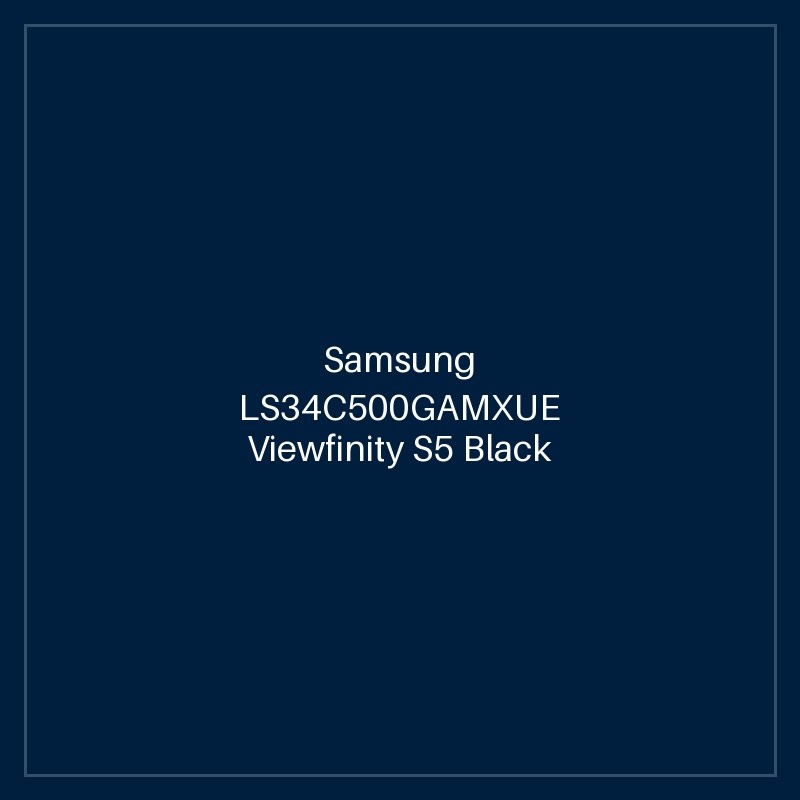 Samsung LS34C500GAMXUE Viewfinity S5 Black