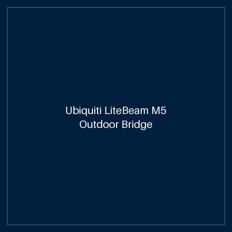 Ubiquiti LiteBeam M5 Outdoor Bridge