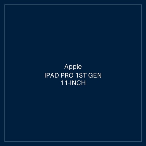 IPAD PRO 1ST GEN 11-INCH WIFI + CELLULAR 512GB - SILVER