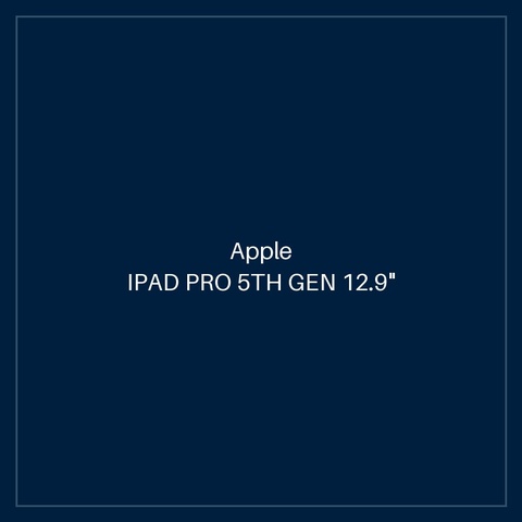 IPAD PRO 5TH GEN 12.9" WIFI + CELLULAR 2TB - SILVER