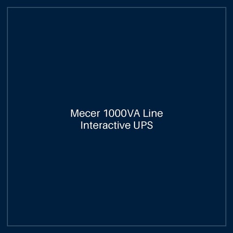 Mecer 1000VA Line Interactive UPS