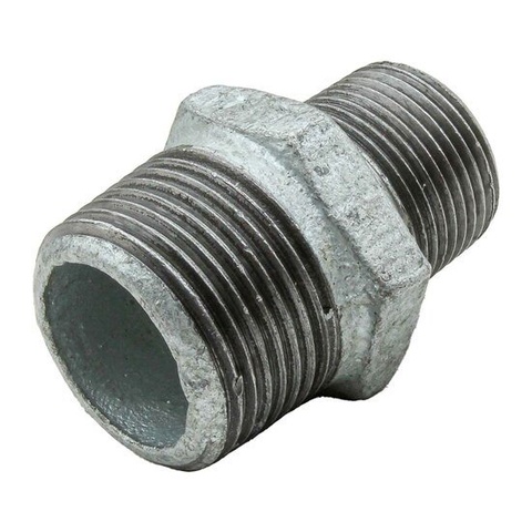 M-M Reducing Nipple Galvanized Iron