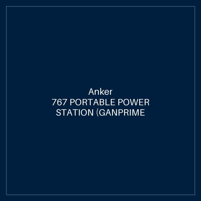ANKER 767 PORTABLE POWER STATION (GANPRIME POWERHOUSE 2048WH) BLACK