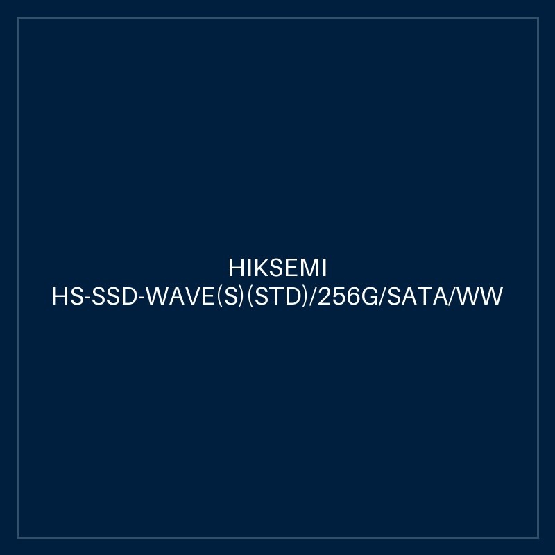 HIKSEMI HS-SSD-WAVE(S)(STD)/256G/SATA/WW