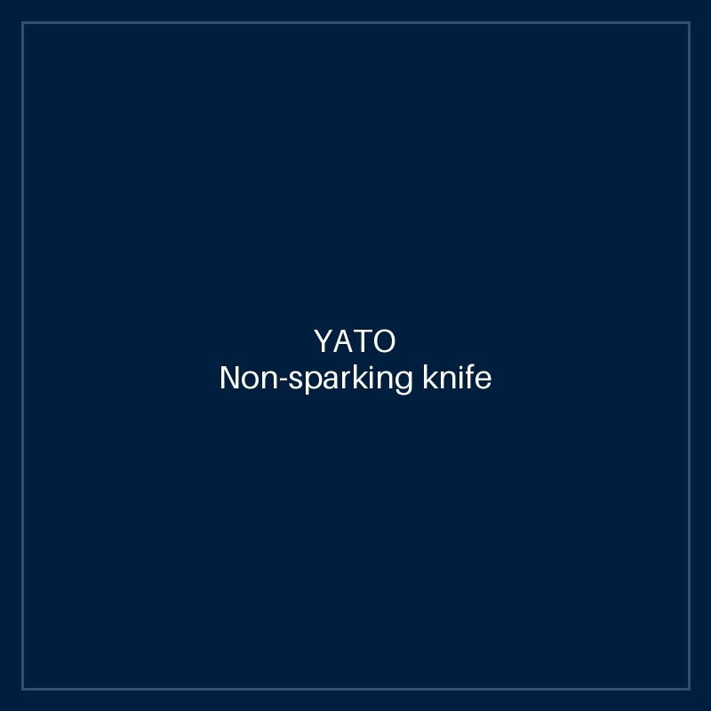 Non-sparking knife 90*203 mm