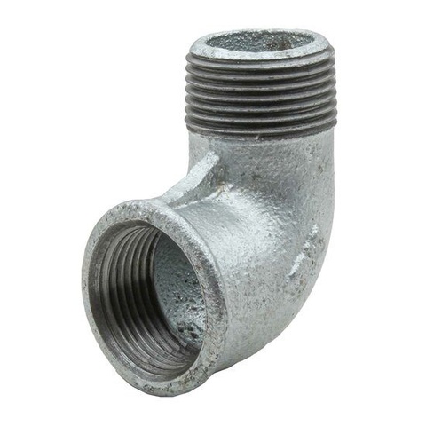 M-F 90° Elbow Galvanized Iron