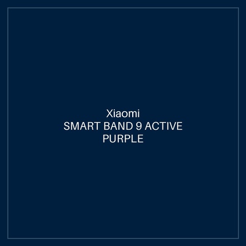 XIAOMI SMART BAND 9 ACTIVE PURPLE