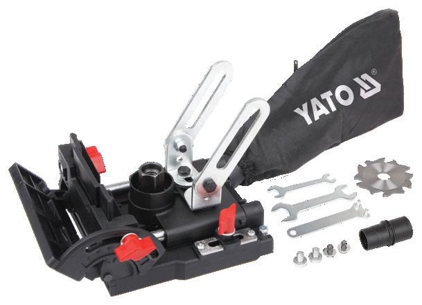 Biscuit jointer – angle grinder attachment
