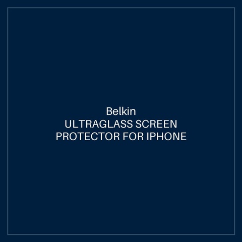 BELKIN ULTRAGLASS SCREEN PROTECTOR FOR IPHONE 12