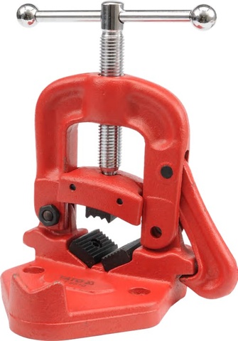 Hinged pipe vice 110 mm