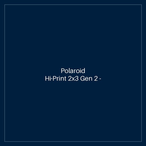 Polaroid Hi·Print 2x3 Gen 2 - White