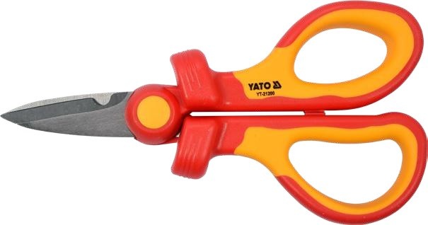 Insulated electrician’s scissors