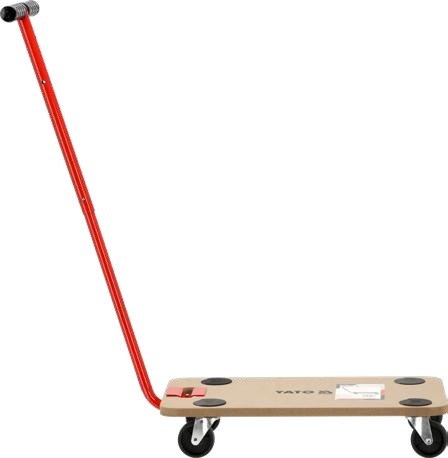 Transport dolly with handle