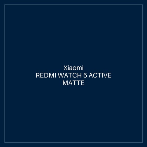 REDMI WATCH 5 ACTIVE MATTE SILVER
