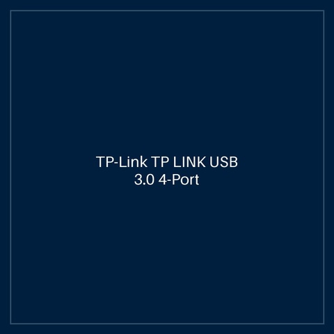 TP-Link TP LINK USB 3.0 4-Port Portable Hub