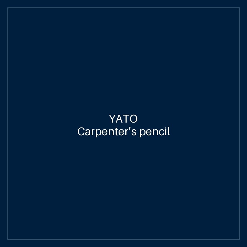 Carpenter’s pencil