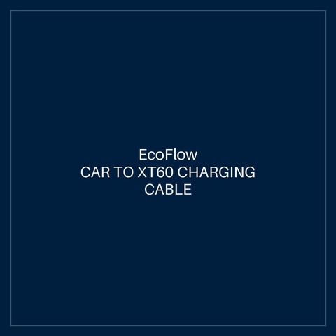 ECOFLOW CAR TO XT60 CHARGING CABLE OF 1.5M