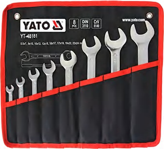Double open end spanner